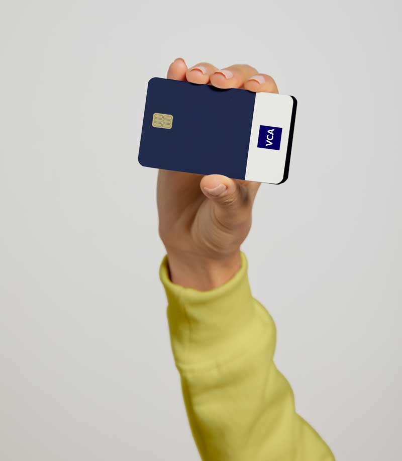 debit card vca